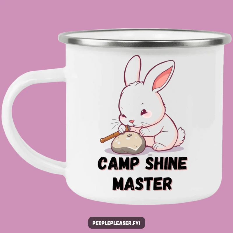 Funny Rabbit Campfire Mug: Hilarious Outdoor Gift for Detail Lovers