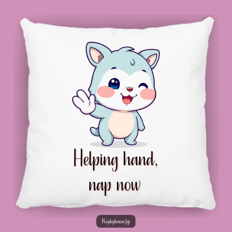 Funny Helping Animal Pillow: Cozy Support, Perfect Comfort Gift!