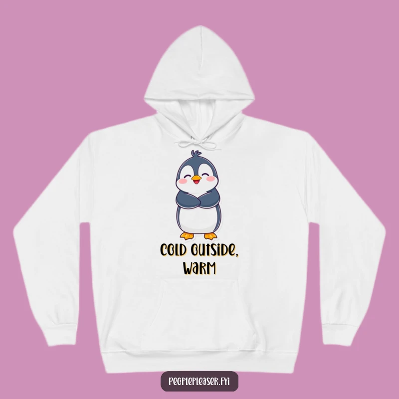 Funny Penguin Hug Hoodie: Stay Cozy with a Warm Embrace!