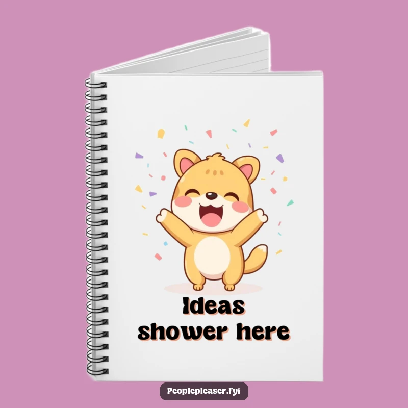 Funny Notebook - Animal Confetti Journal, Perfect Funny Gift for Planners!