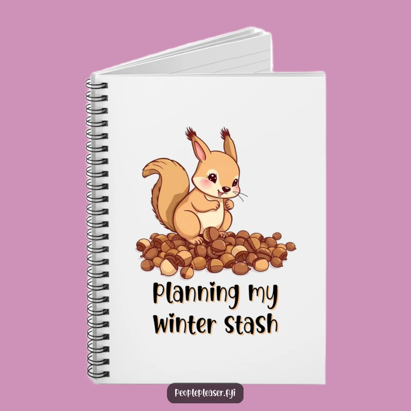 Funny Squirrel Organizer Notebook: Plan Your Day with this Funny Gift