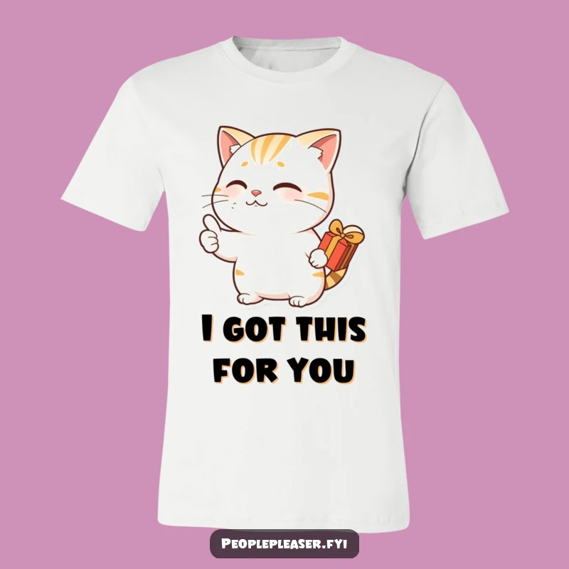 Funny Nodding Cat Thumbs Up T-Shirt - Hilarious Cat Lover Apparel Gift