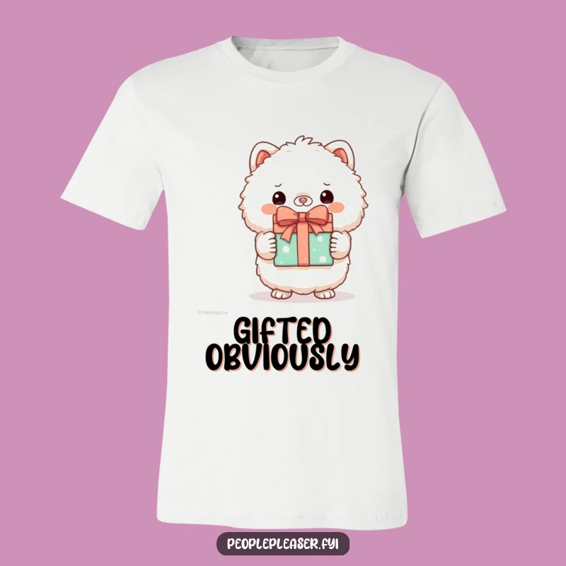 Funny Fluffy Animal T-Shirt - Proudly Presenting Gift - Hilarious Tee Gift